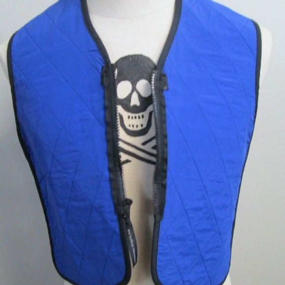 Techniche International USA Flag Patriotic Evaporative Cooling Sport Vest S - Picture 9 of 10